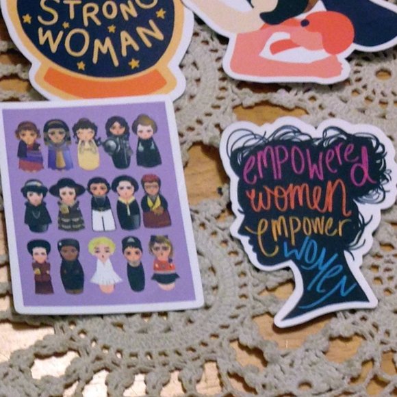 Feminist / women's rights Stickers for laptop, cellphone, crafts - Picture 4 of 7